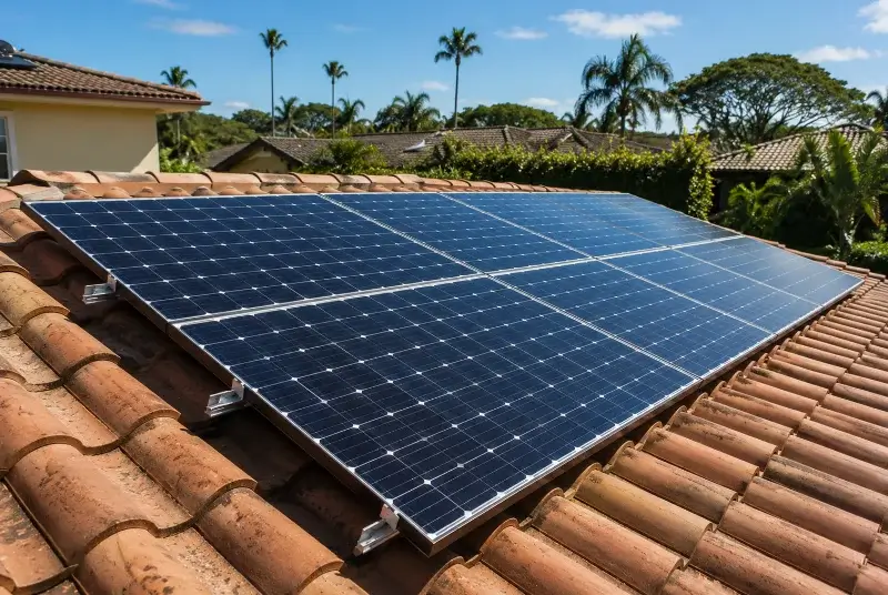 Installation de panneaux solaires à Bidarray